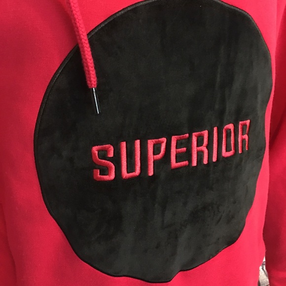 8ighth Dstrkt Red pullover Superior Sweater Large - Picture 2 of 8